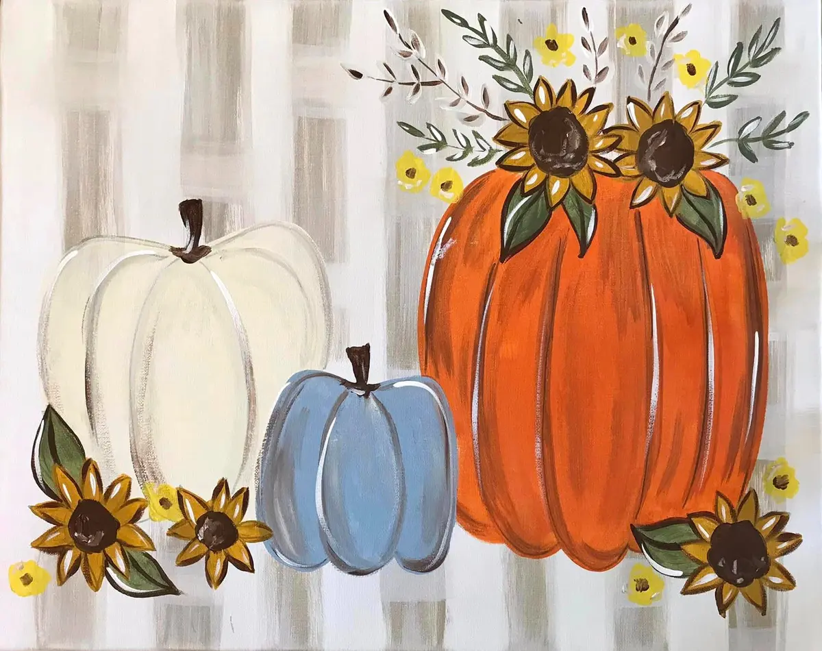 Hey Pumpkin! painting example