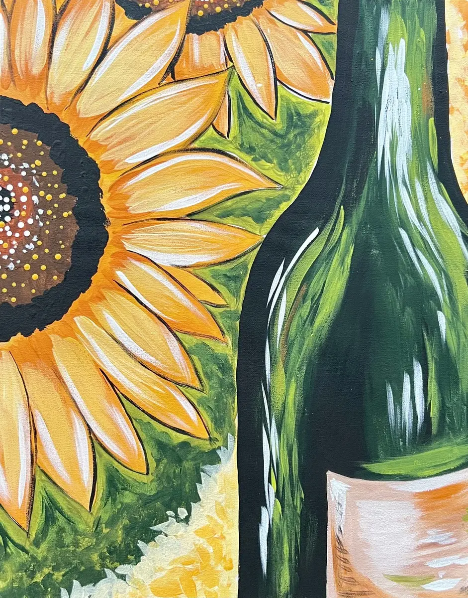 Bloom and Bottle painting example
